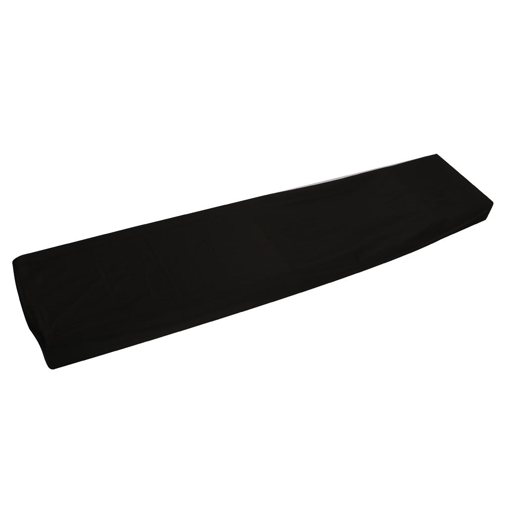 Sunnimix Đen 88 Phím Đàn Piano Điện Tử Bàn Phím Chống Bụi 134X29X12 Cm