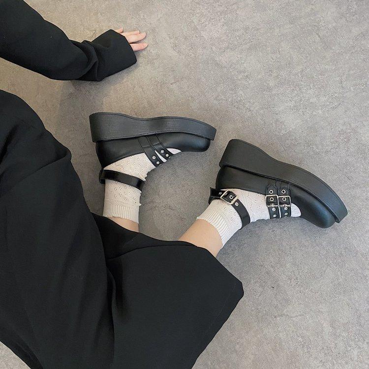 Giày Lười Da Đế Dày Thời Trang Dành Cho Nữ