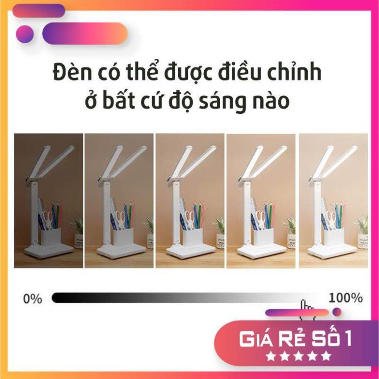 Đèn Học Để Bàn, Led Tích Điện Chống Cận Thị, Đọc Sách, Làm Việc 