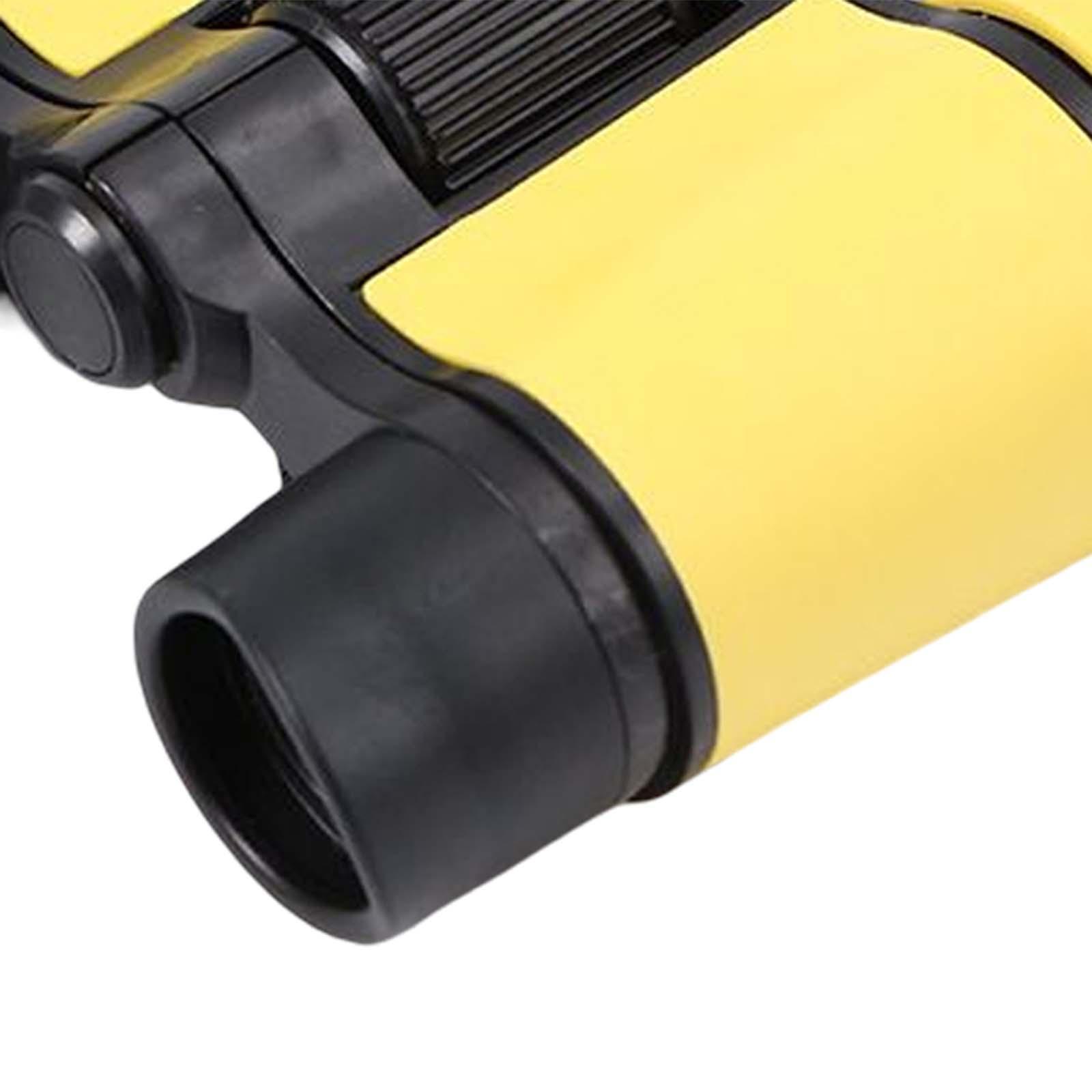 Lightweight Binoculars Toy Children  for Travel Camping Outdoor Yellow