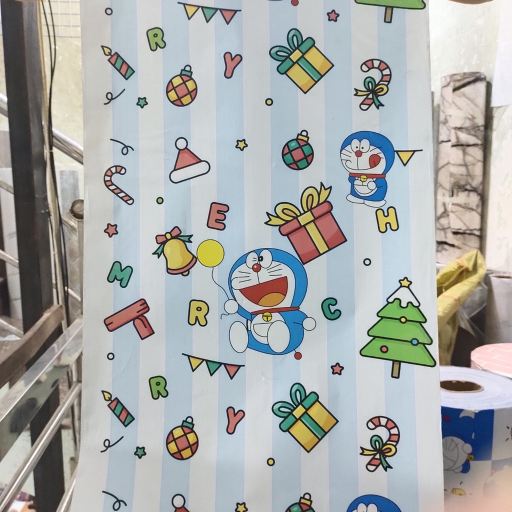 Combo 10 mét giấy dán tường, decal dán tường trang trí nhà cửa MON SỌC DỄ THƯƠNG khổ 45cm