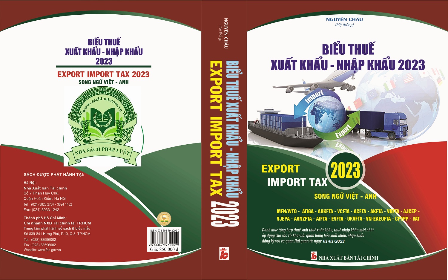 Biểu Thuế Xuất Khẩu - Nhập Khẩu 2023 (song ngữ Việt – Anh)