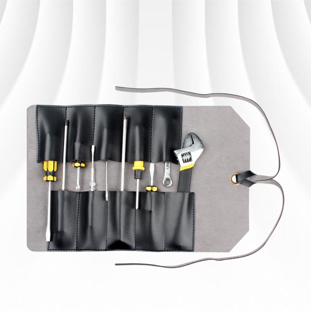 Hardware Tool Roll Plier Screwdriver Storage Case Pouch Bag Pocket
