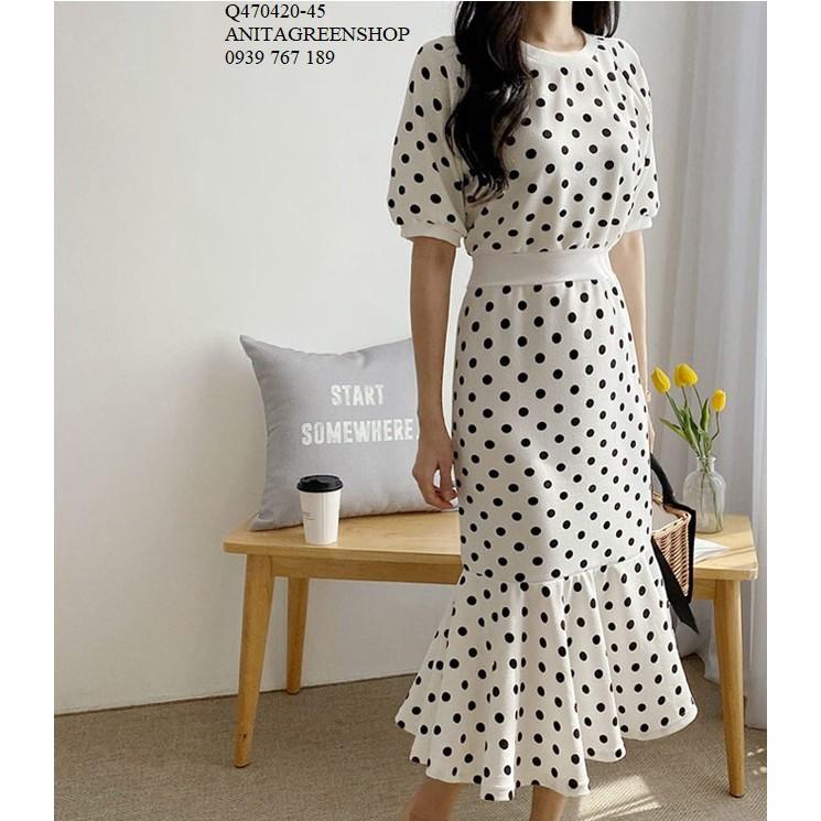 Q470420 ĐẦM CHẤM BI ĐUÔI CÁ
