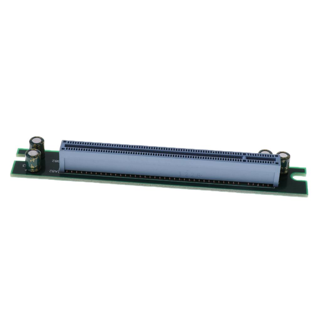 Expansion Board PCIe 16X 90 Degree Adapter Riser Card Converter