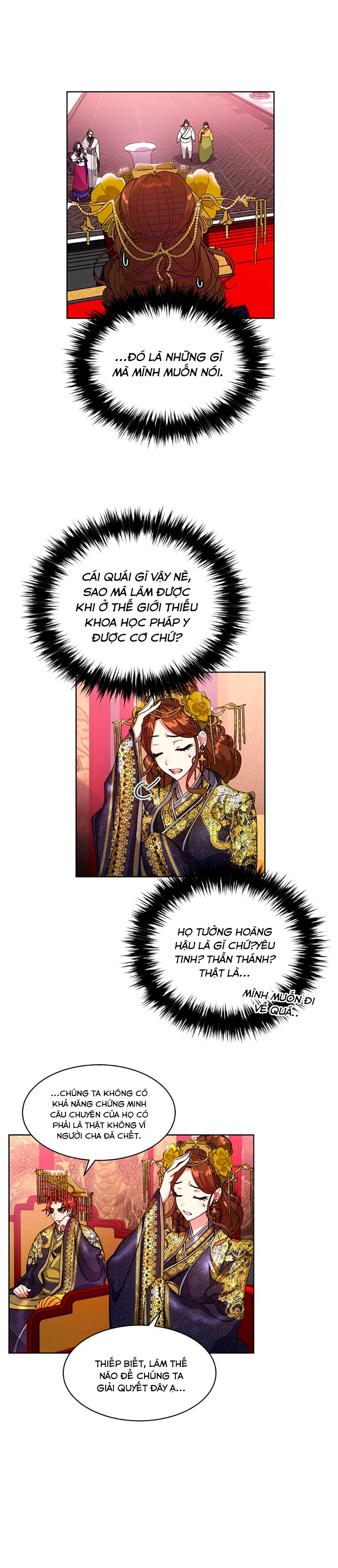 hoàng hậu của thời đại này chapter 13 3