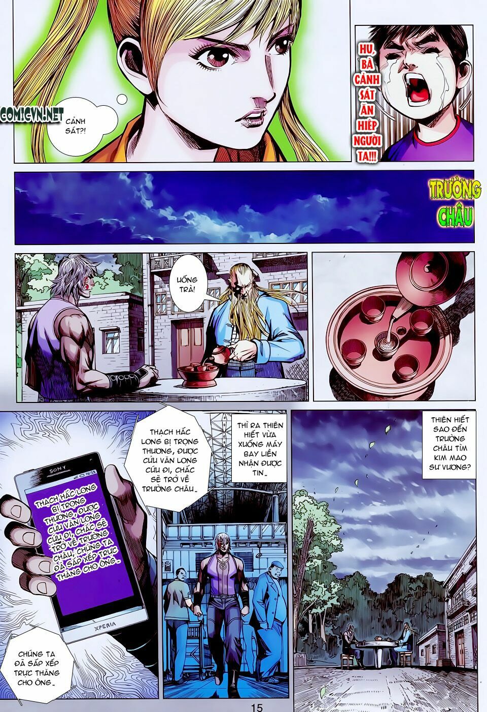 thạch hắc long truyện chapter 7 14