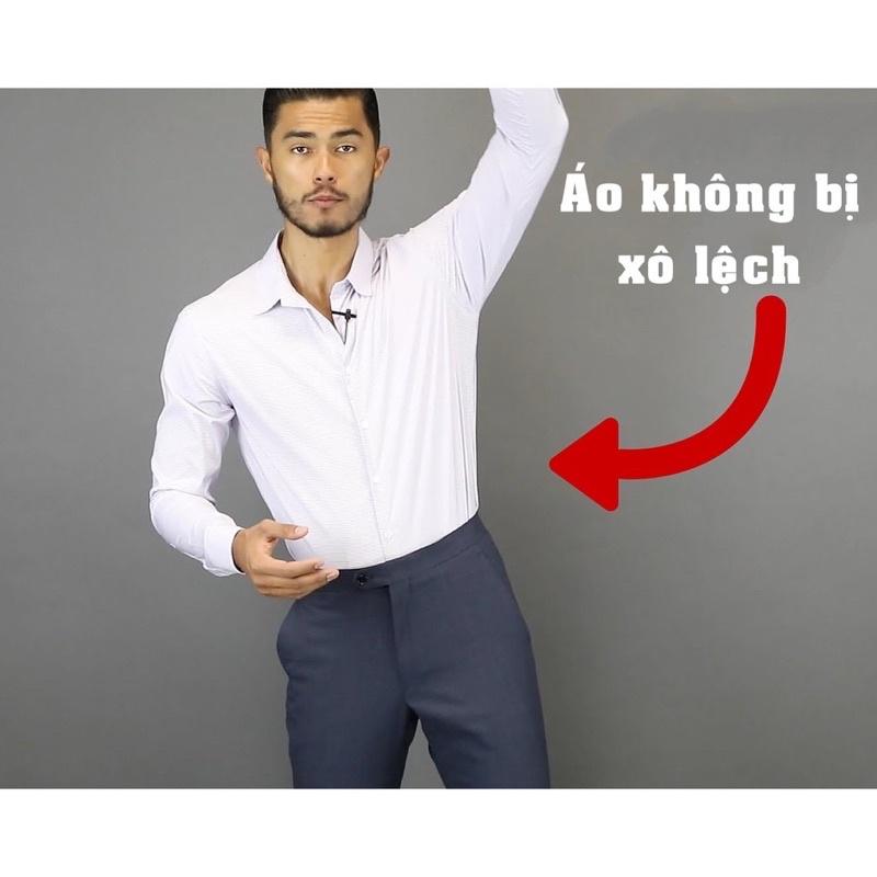 Đai giữ áo sơ mi thẳng khi sơ vin đóng thùng shirt stay - nịt thít áo sơ mi co giãn cho nam nữ Camcamvintage