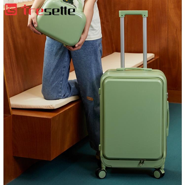 BFQ2ST500KTL: giảm 8% cho đơn từ 500K Vali khóa sập Cao Cấp thời trang nhập khẩu Hàn Quốc TRESETTE 2325 Có Ngăn Đựng Laotop Đa Năng Tiện Dụng