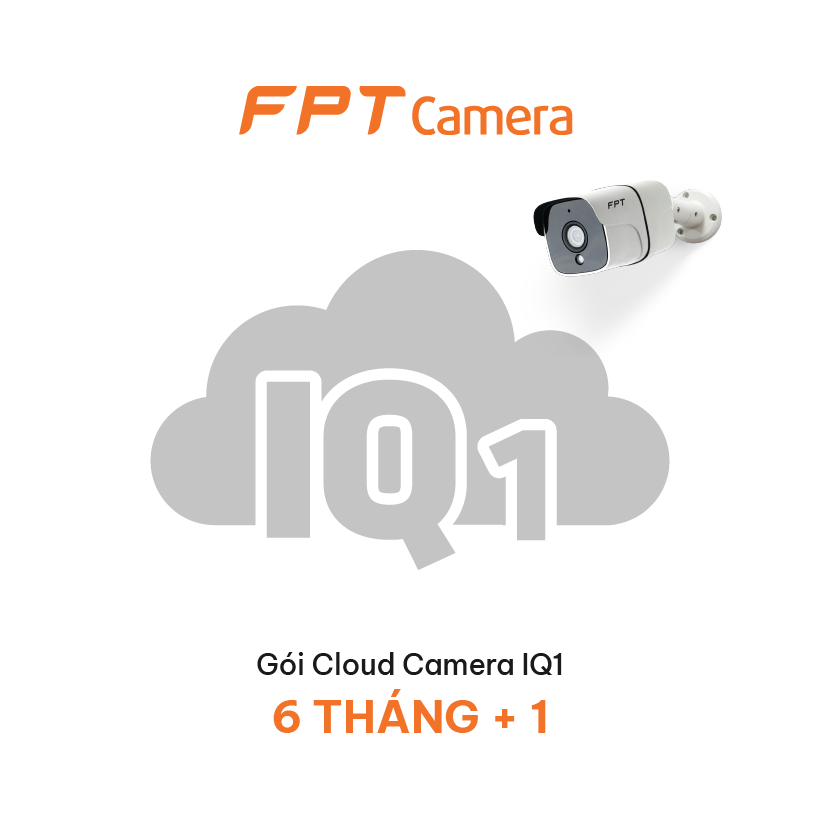 Camera Giám Sát An Ninh Thông Minh FPT IQ2S - Outdoor Ngoài Trời - Tặng kèm gói lưu trữ Cloud 7 tháng - Hàng chính hãng