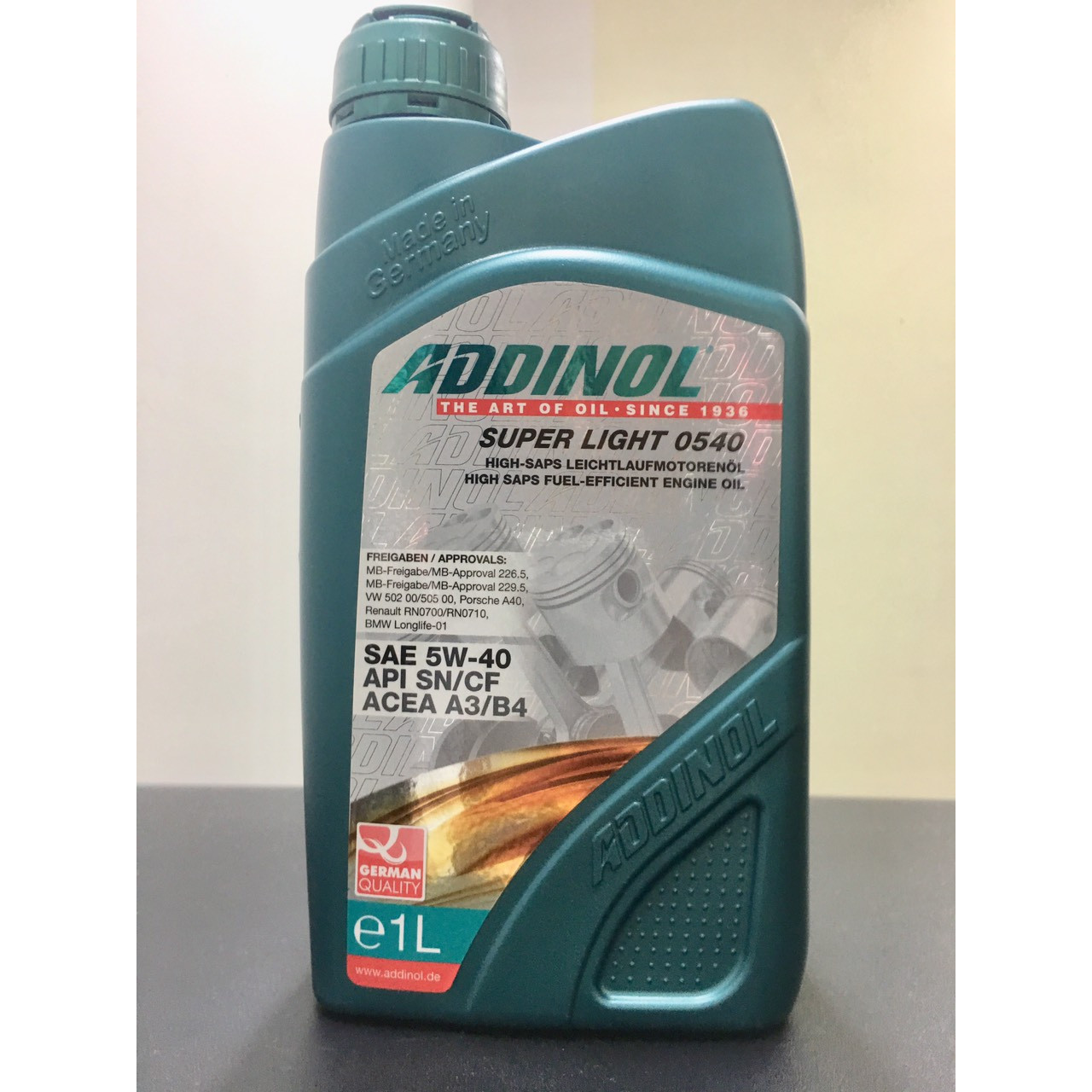 Моторное масло addinol 5w40