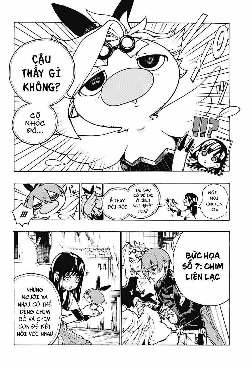 những bức họa quái dị của phù thủy chapter 4 34