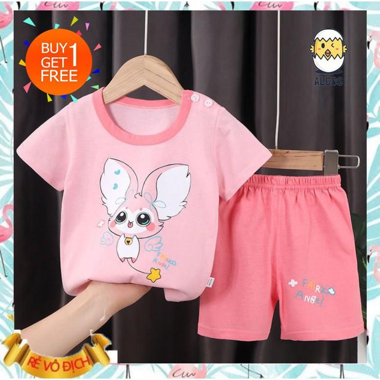 Bộ quần áo bé trai - Bộ Thỏ - Cotton 100% thoáng mát thấm hút mồ hôi an toàn cho bé