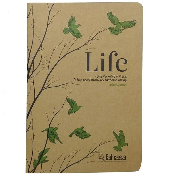 Combo 5 Tập Sinh Viên Life - Kẻ Ngang 200 Trang ĐL 70g/m2 - FAHASA (Mẫu Màu Giao Ngẫu Nhiên)