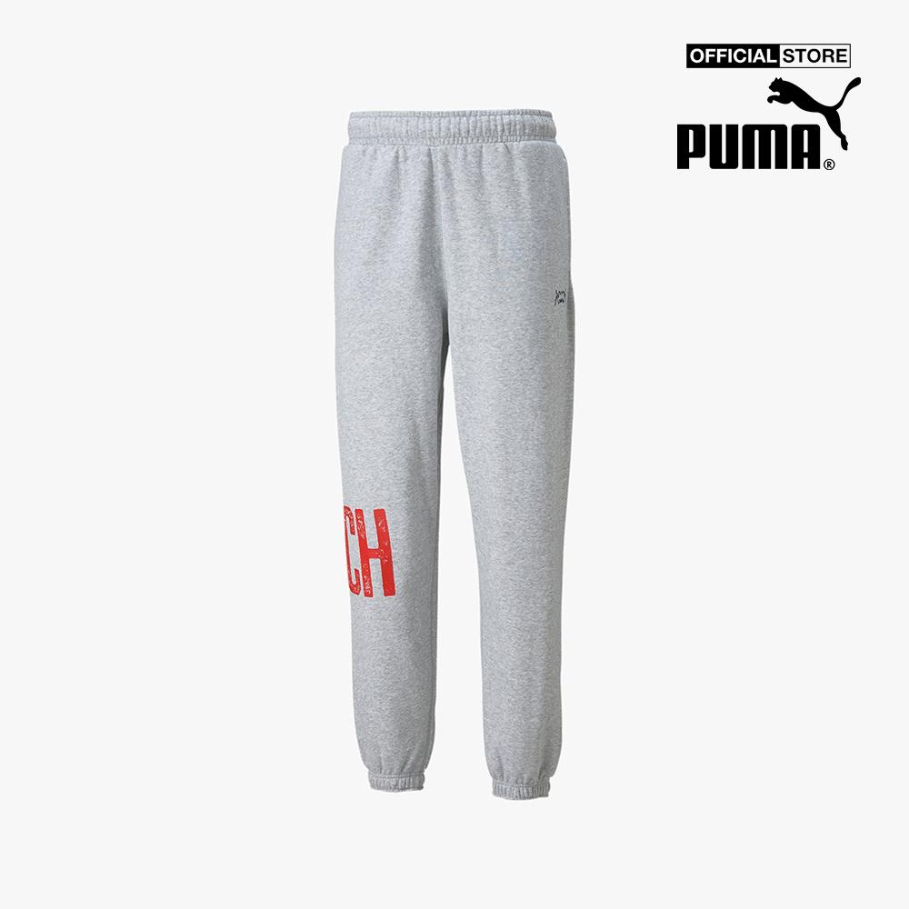 PUMA - Quần jogger nam lưng thun Playbook Basketball 534189