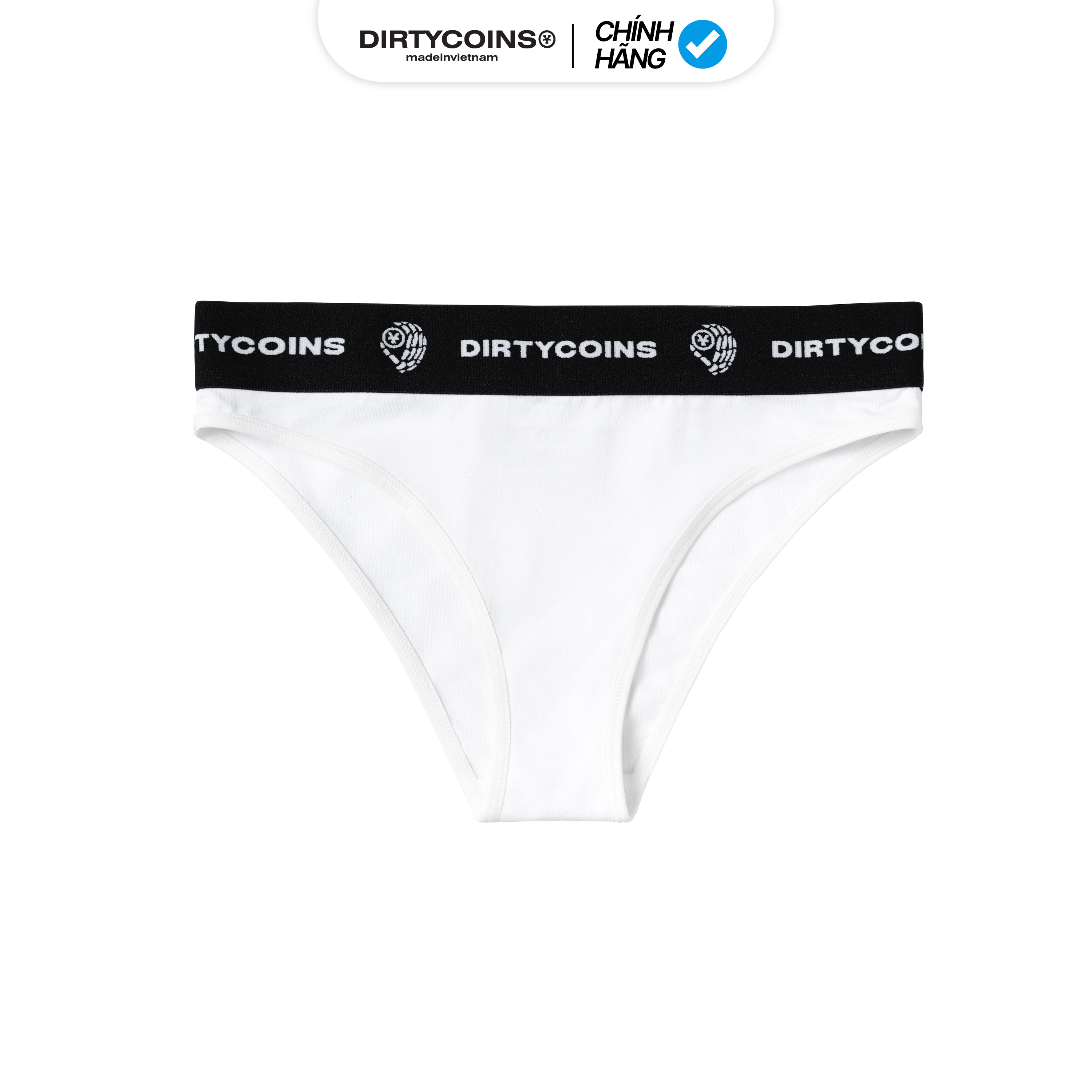 Quần DirtyCoins Logo Women Briefs - White