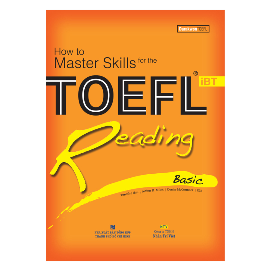 How To Master Skills For The Toefl Reading Basic Tái Bản 2019