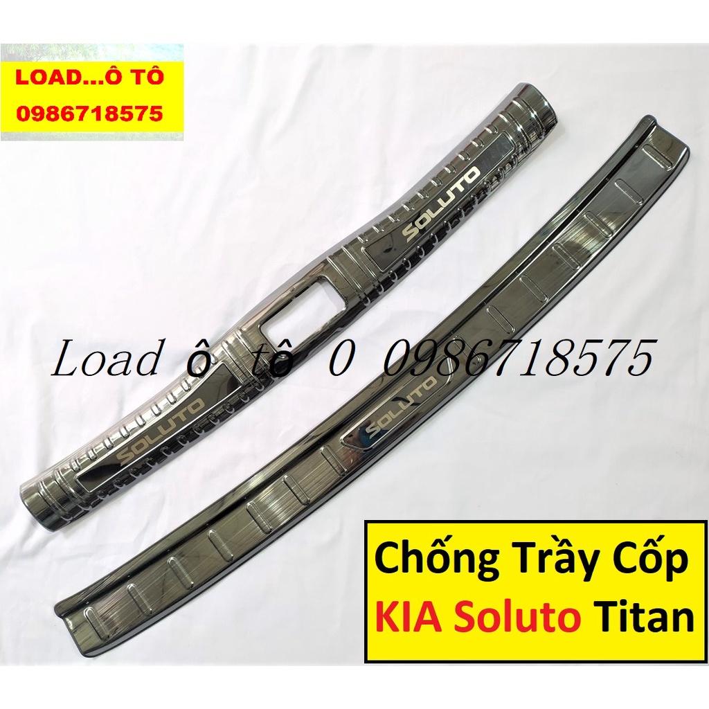 Bộ Ốp Chống Trầy Cốp Trong, Ngoài Xe KIA Soluto 2022-2019 Mẫu Titan Cao Cấp