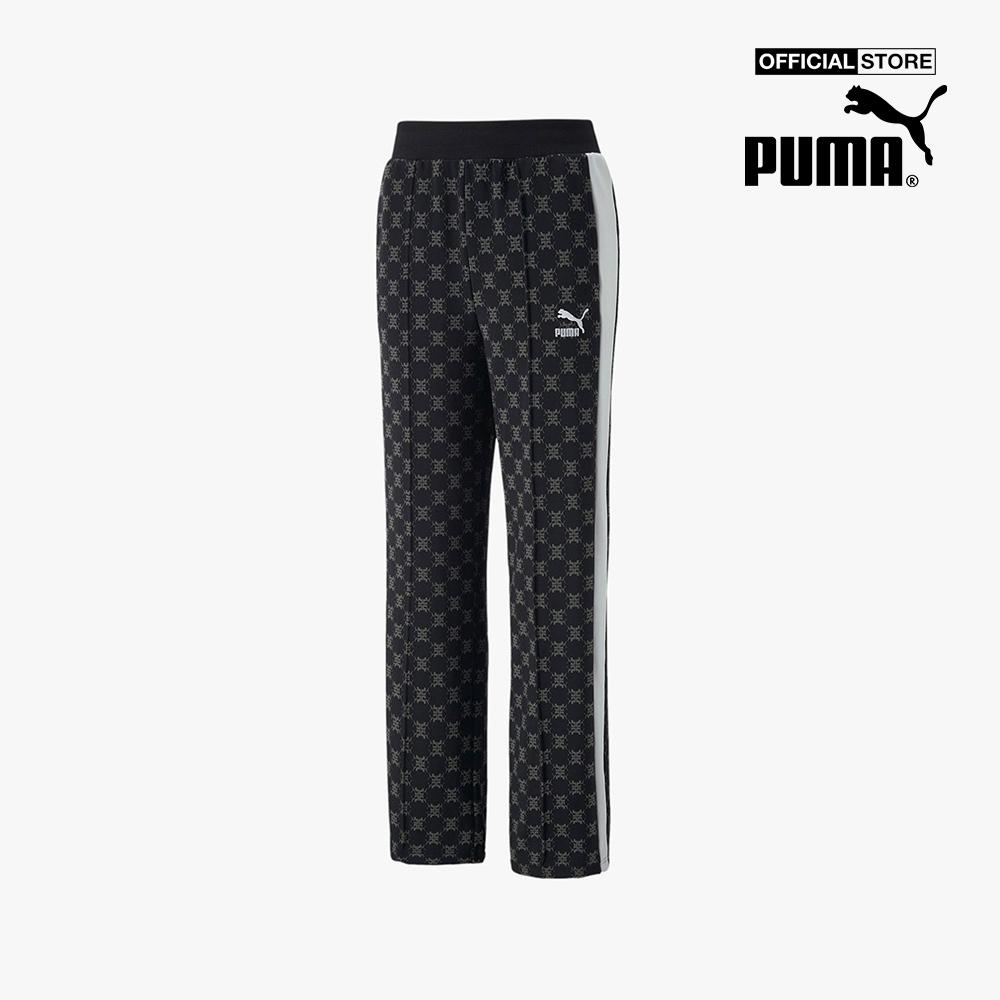 PUMA - Quần dài nữ phom suông T7 Printed 537076