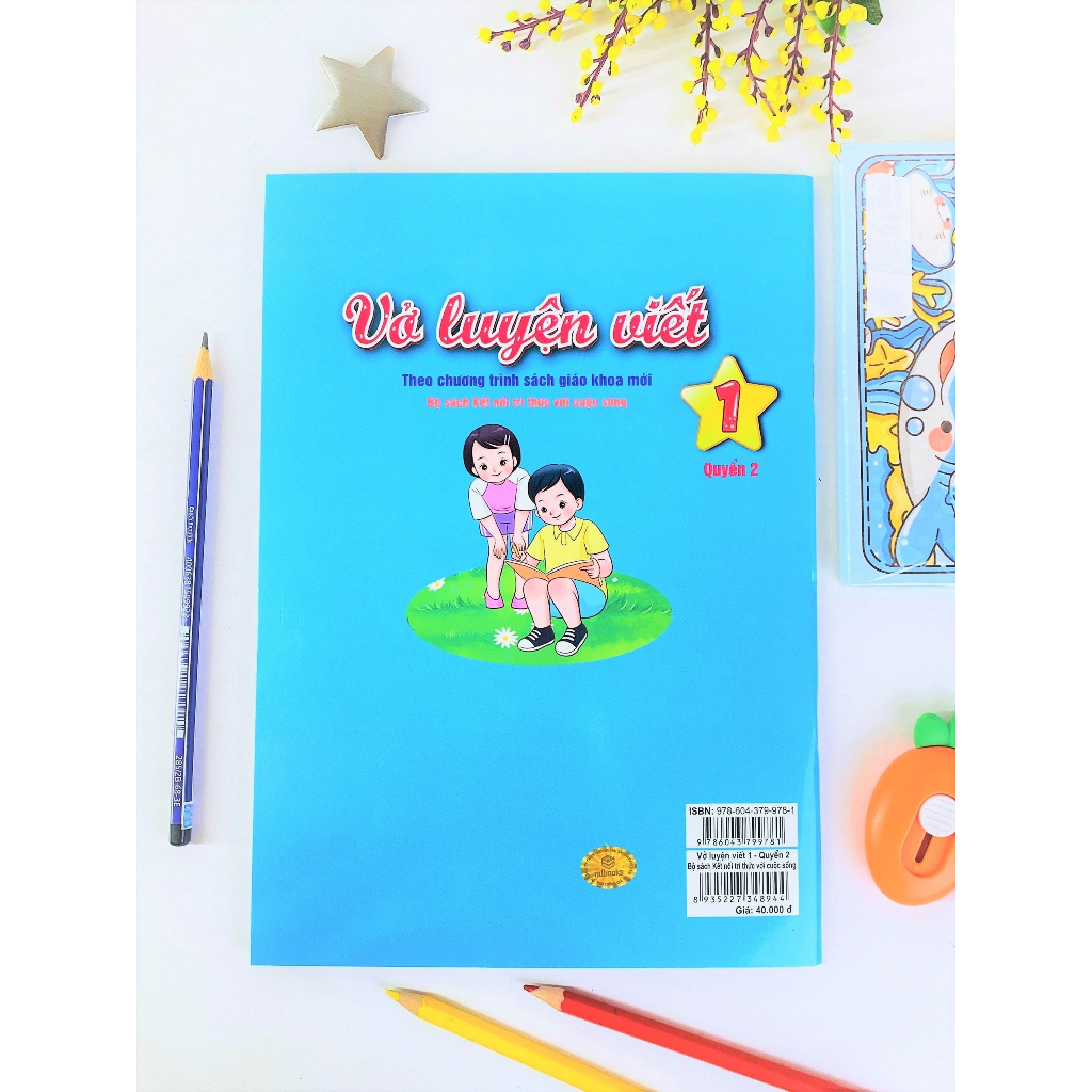 Sách - Combo 2 cuốn Vở Luyện Viết lớp 1 - Biên soạn theo chương trình Kết Nối - ndbooks