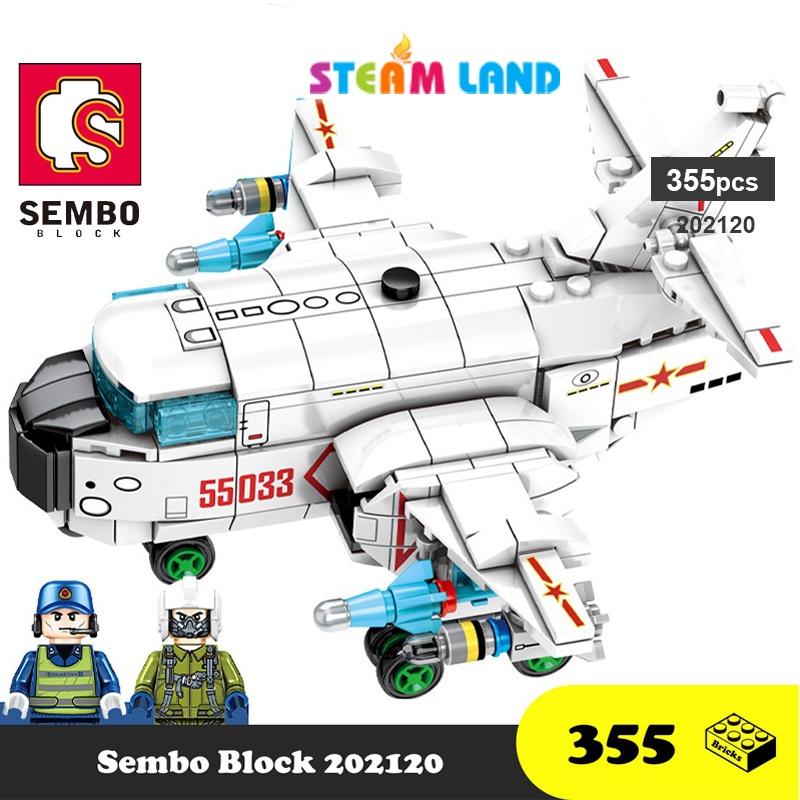 Đồ Chơi Lắp Ráp Máy Bay Ném Bom H6K – SEMBO 202120