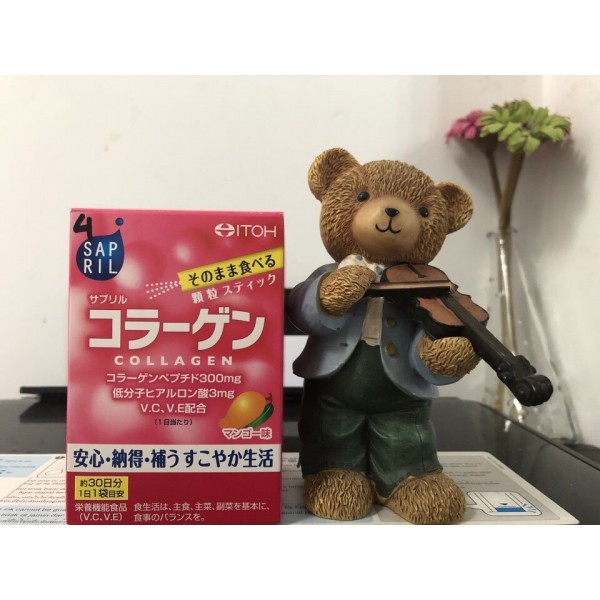 Thực phẩm bảo vệ sức khỏe Itoh Sapril Collagen 30 gói/hộp số 1 Nhật Bản