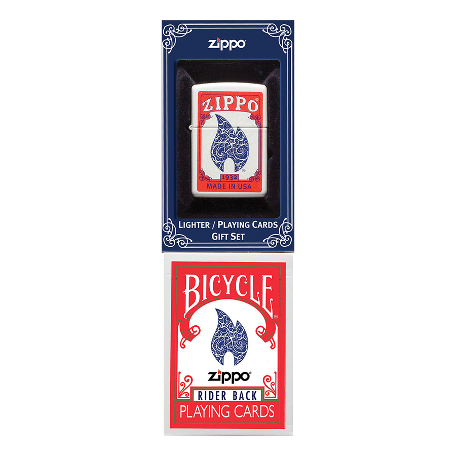 Bật Lửa Zippo 24880 - Lighter &amp; Playing Cards Gift Set