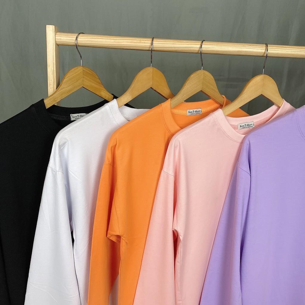 Áo Thun Tay Dài HY KOREA Form Rộng Unisex, Gấu Give Atry 153.