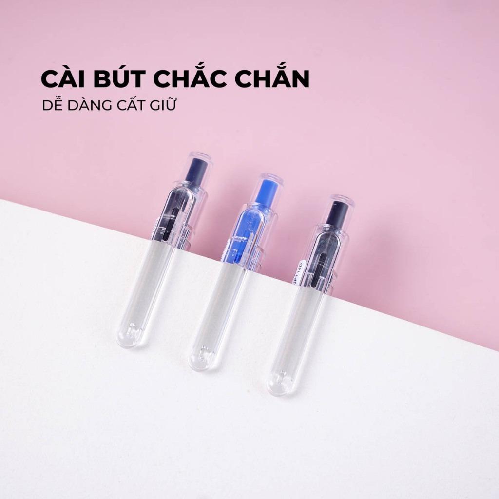 Bút Gel Bấm NoteTime 0.5 mm - ClassMate CL-GP112B - Mực Xanh