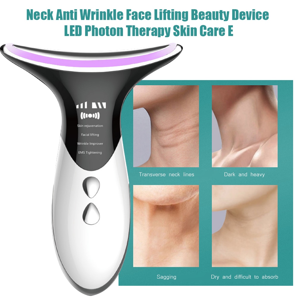 Máy massage cơ mặt chống nhăn cổ Neck Anti Wrinkle Face Lifting Beauty Device