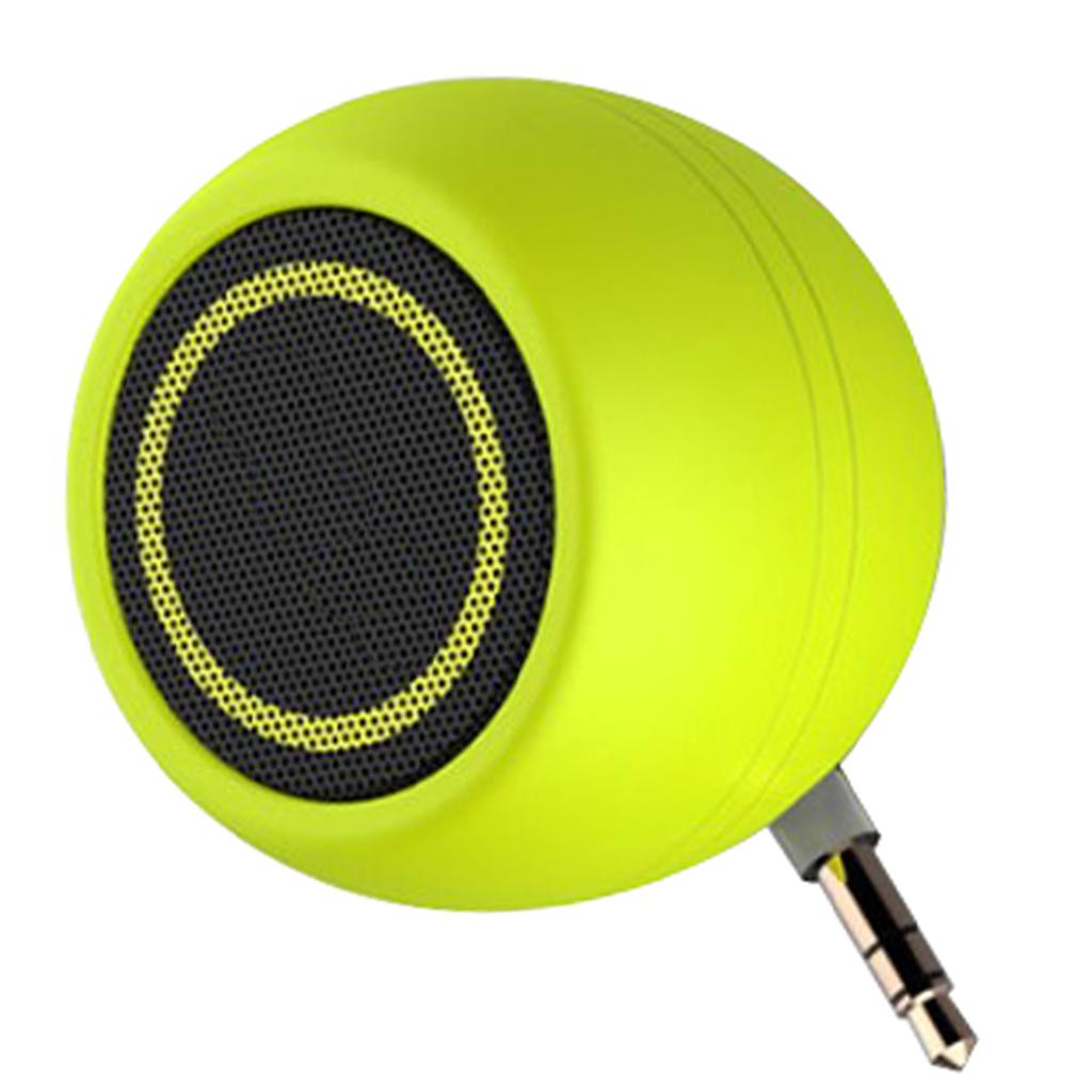 2 Pcs Mini Speaker 3.5mm Jack AUX Music Audio