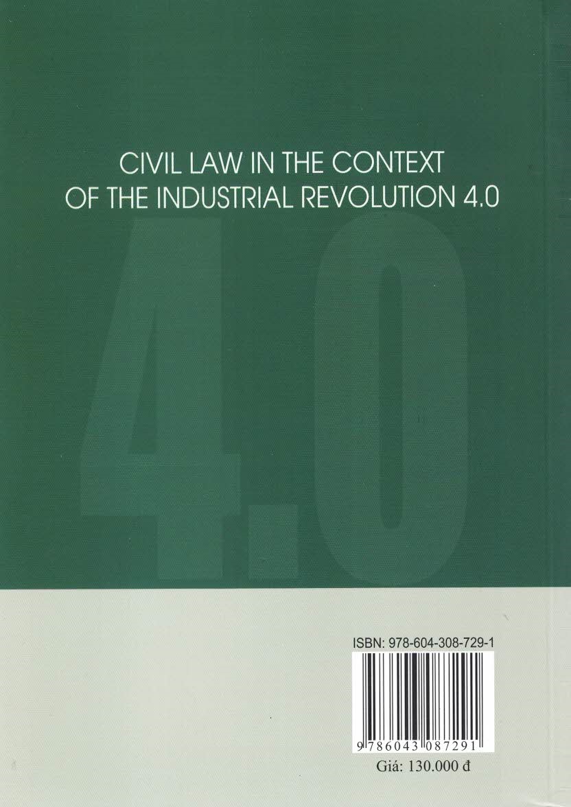 Luật Dân Sự Trong Bối Cảnh Cuộc Cách Mạng Công Nghiệp 4.0 (Sách chuyên khảo)