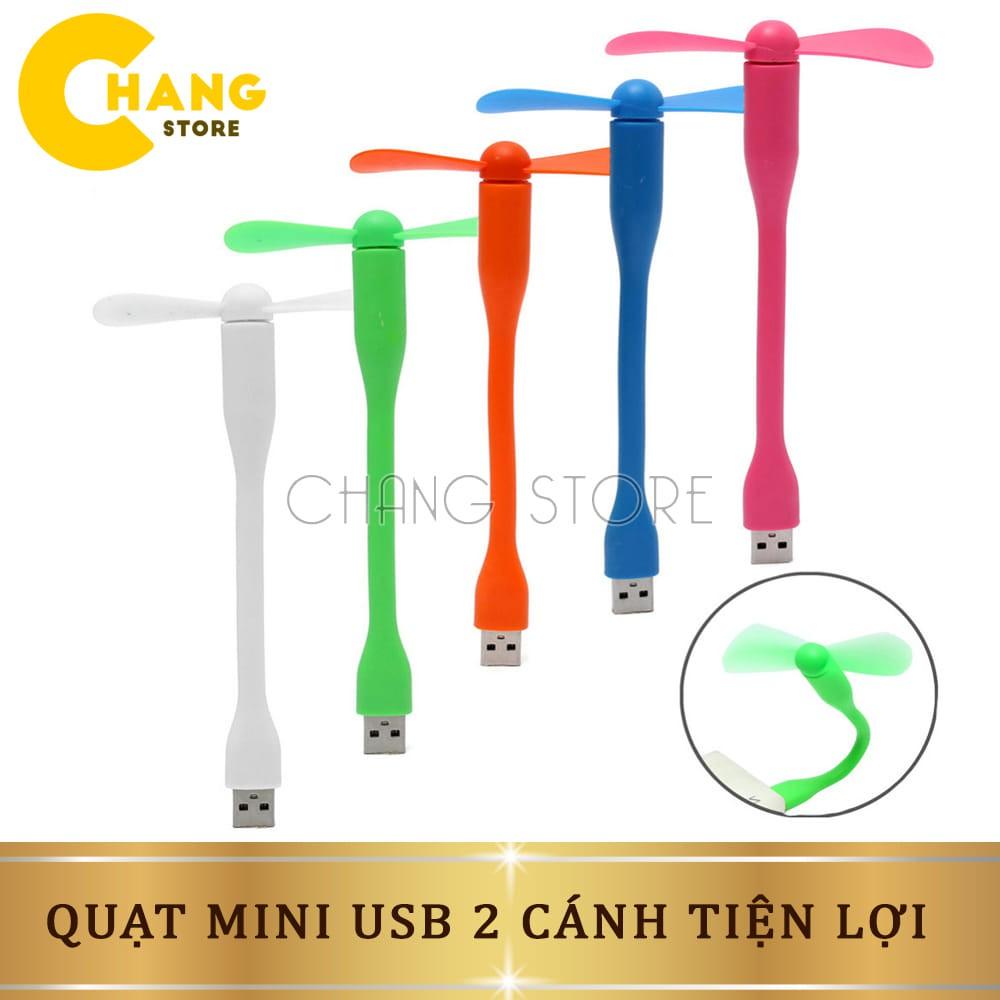 Quạt mini USB 2 cánh siêu mát, tiện lợi