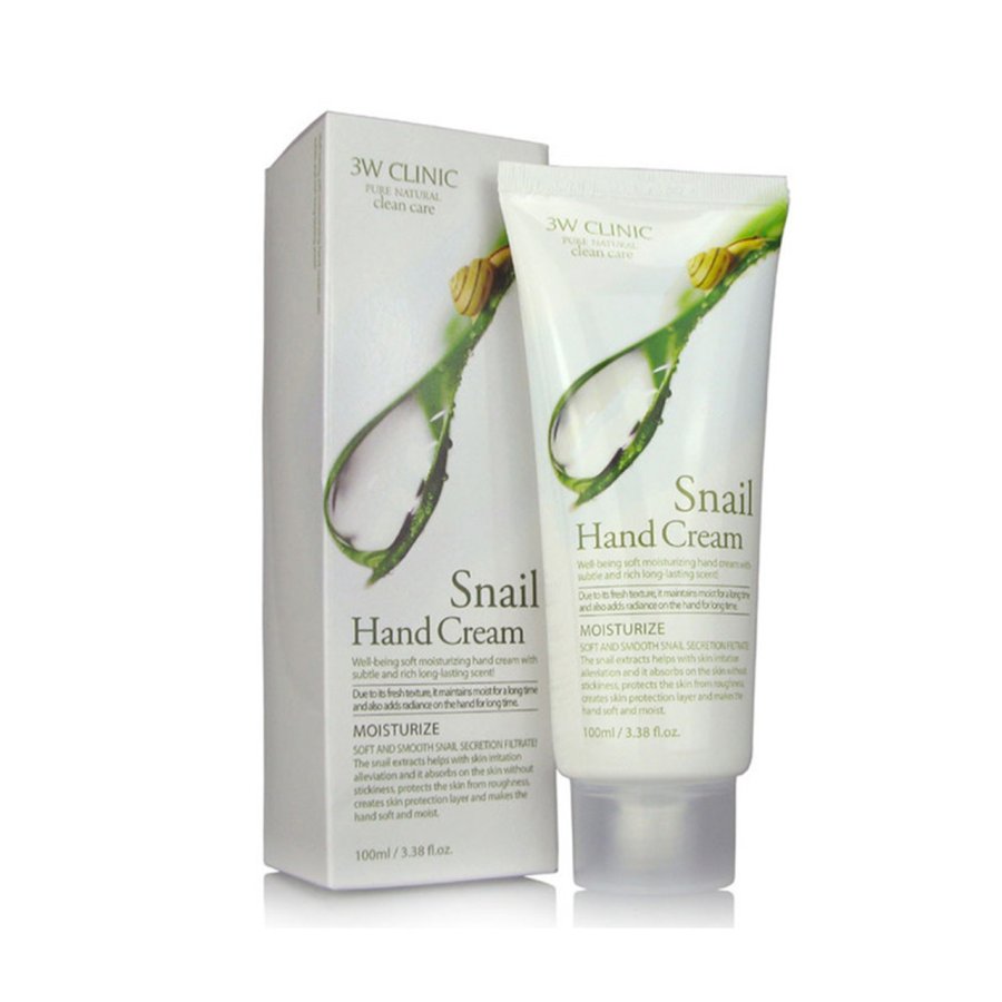 Kem dưỡng da tay ốc sên 3W Clinic Snail Hand Cream