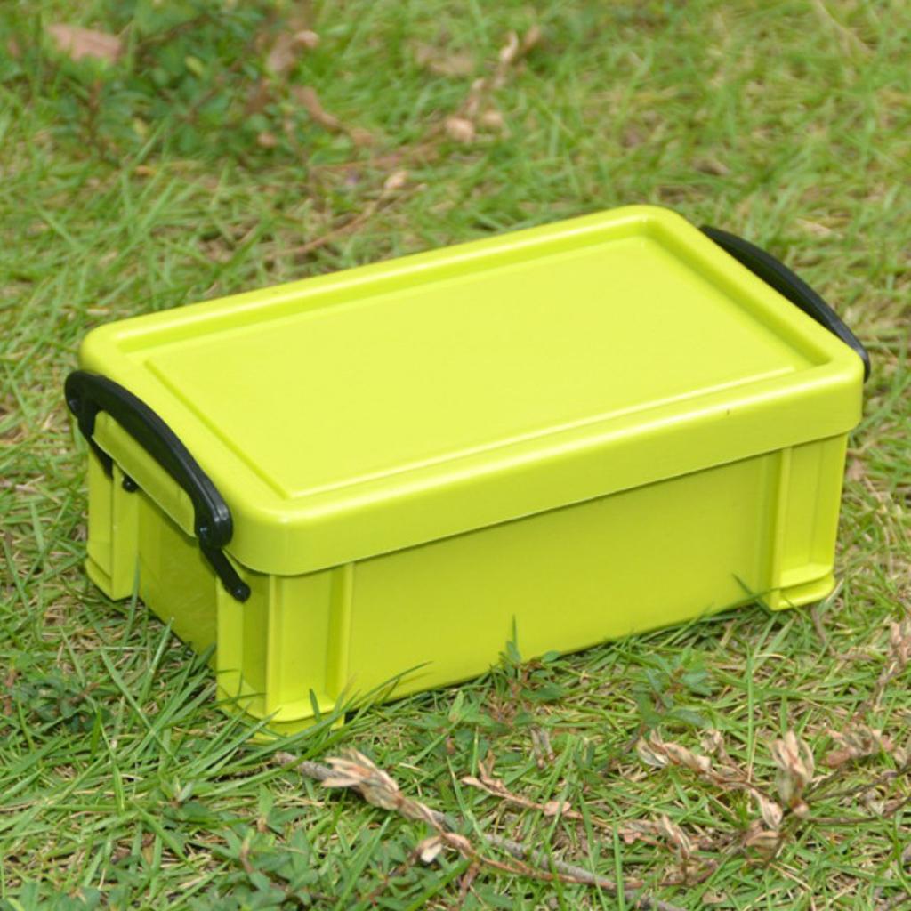 2-4pack Home Furnishing Box 0.5L Latch Box Colorful with Lid Food Sealed Case