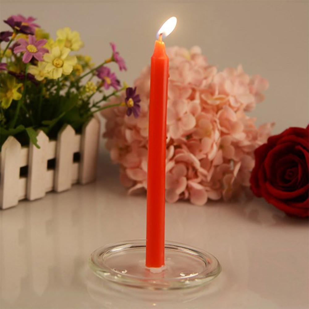 10 cây Nến thẳng không có mùi thơm dài 6,7 inch cho tiệc sinh nhật Lễ hội Lễ kỷ niệm Nhà thờ