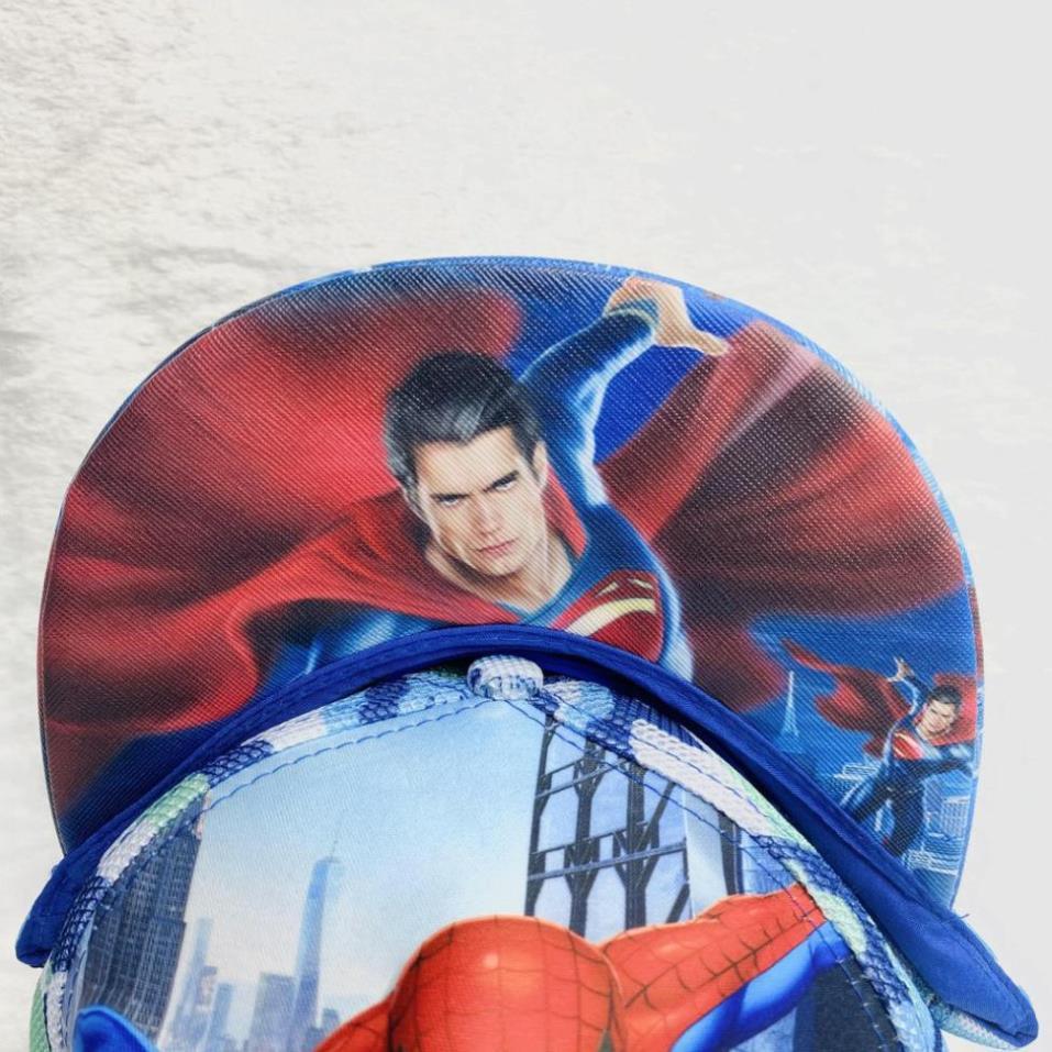  Mũ cho bé trai superman 3D siêu đáng yêu - 0002