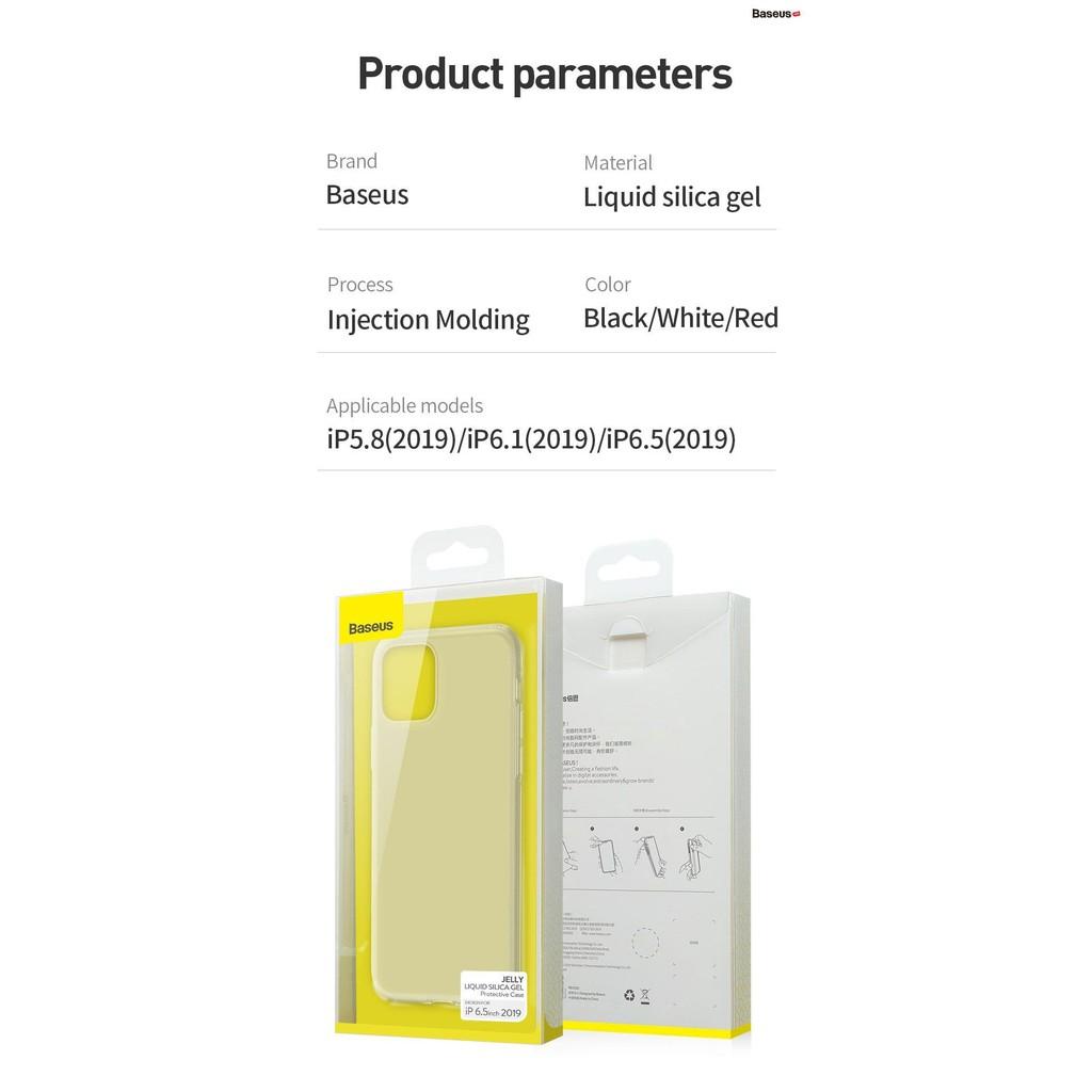 Ốp lưng chống va đập, bám bẩn dành cho iPhone 11/Pro/ Pro Max, hàng Chính Hãng Baseus