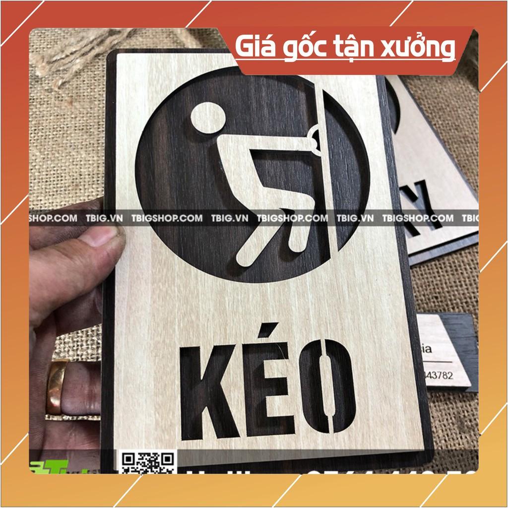 Bảng gỗ kéo đẩy gắn cửa bằng keo hai mặt