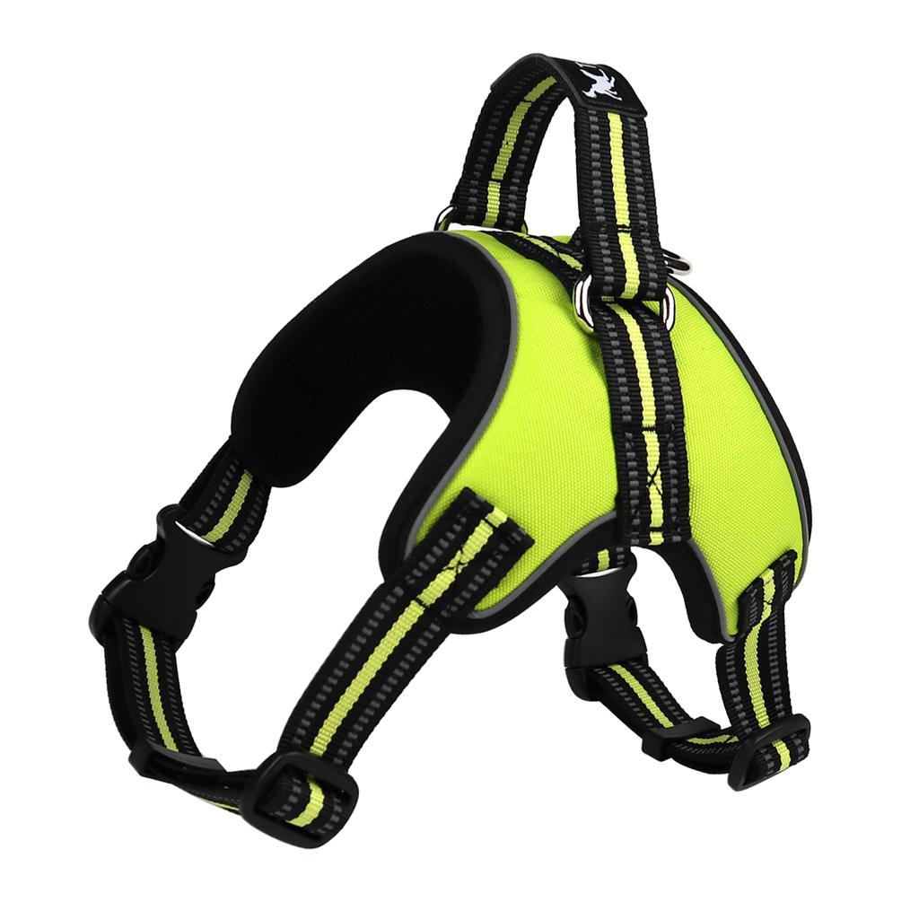 No Pull Dog Puppy Harness Soft Adjustable Reflective Comfortable Vest