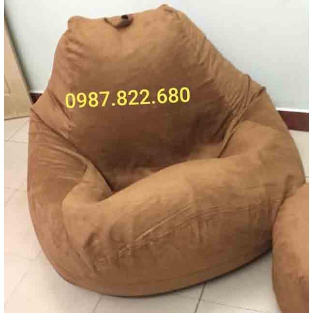 Ghế lười hạt xốp màu ngẫu nhiên