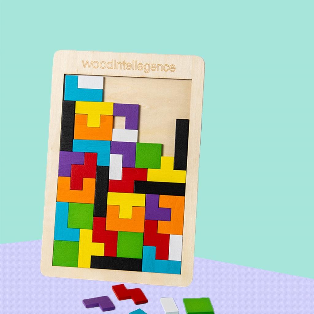 Đồ Chơi Xếp Hình Thông Minh Tetris Loại Lớn, Đồ Chơi Trí Tuệ Cho Bé | Torobi