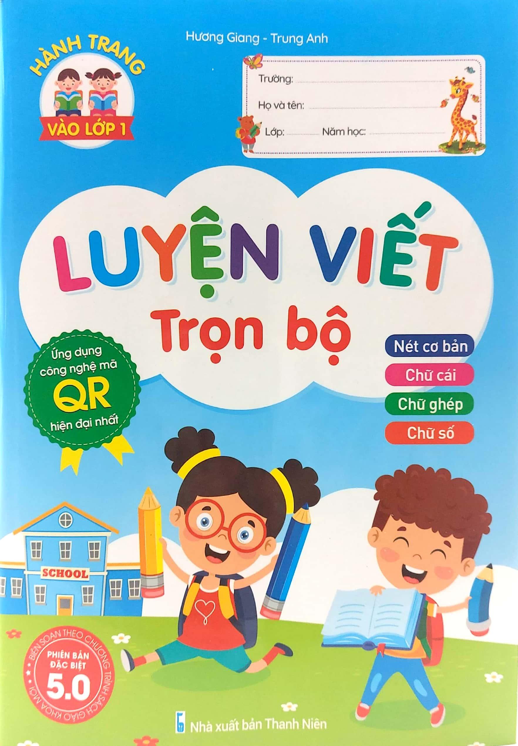 Hành Trang Vào Lớp 1 - Luyện Viết Trọn Bộ