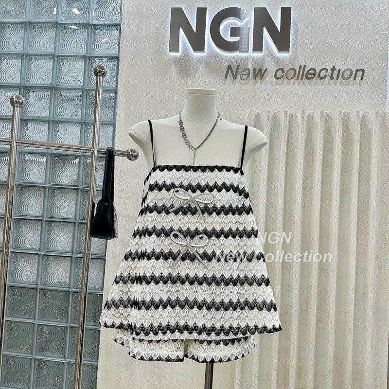 Set bộ nữ, áo hai dây kèm quần short chất vải thoải mái Trendy Clothing