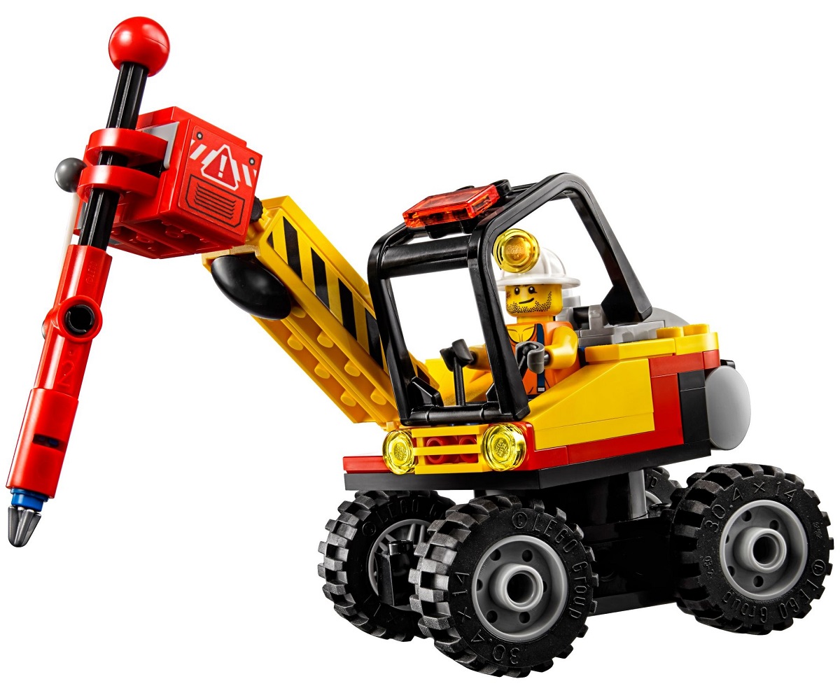Bộ Lắp Ráp Máy Đục Đá - LEGO City 60185