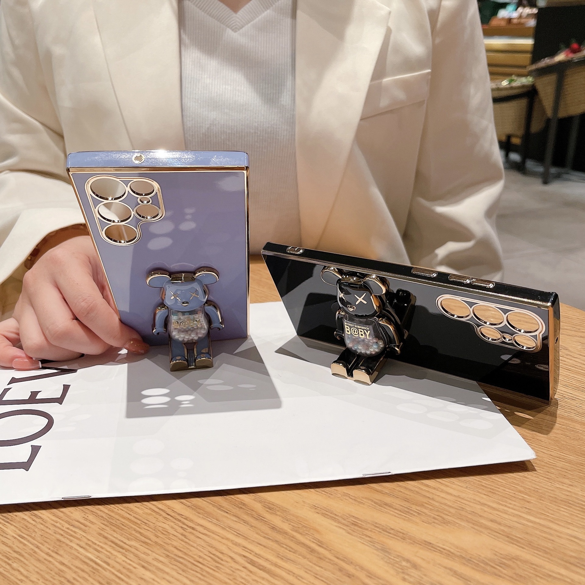Ốp TPU Bearbrick Kẹo Cho Samsung Galaxy S23 Ultra / S23 PLus / S22 Ultra / S22 Plus / S21 Ultra /S21 Plus / Note 20 Ultra / Note 20 / S20 FE
