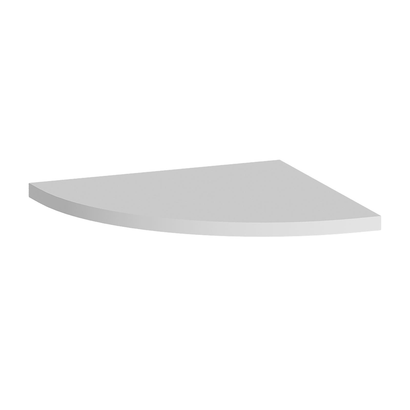 Corner Shelf,Round End Wall Mounted Display Shelf for Bedroom,Living Room,Home Decor