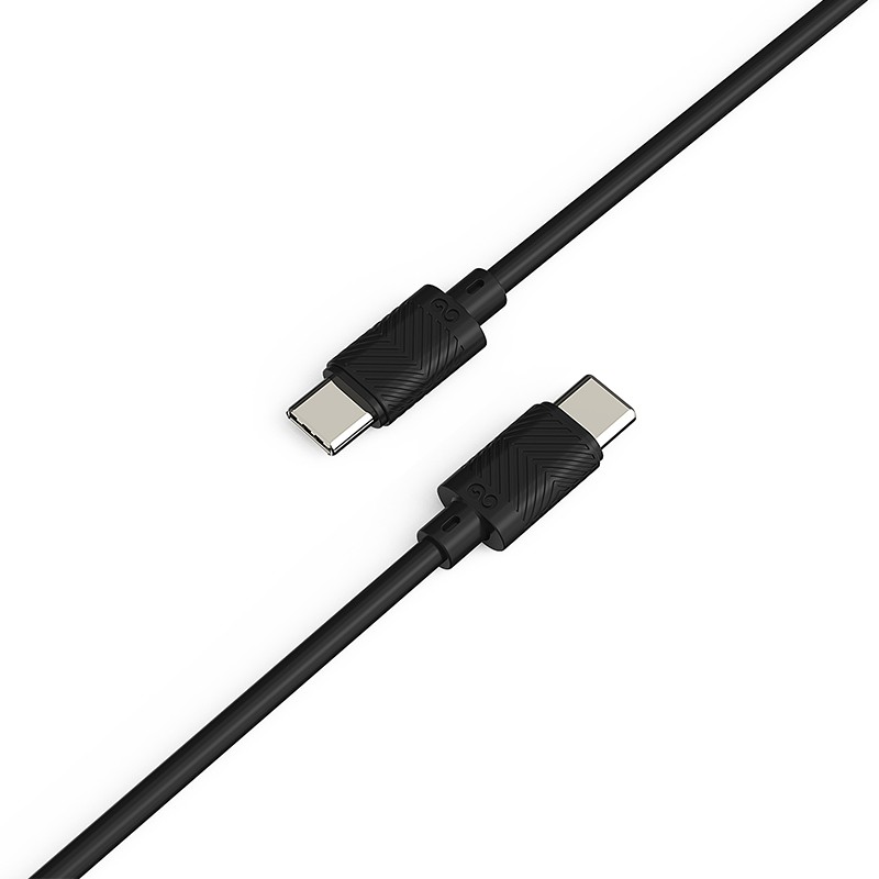 Dây cáp sạc USB Type-C Ra USB Type-C 2.1A iWALK Scorpion Edge 1.2m - CST021CC (Đen) - Hàng nhập khẩu