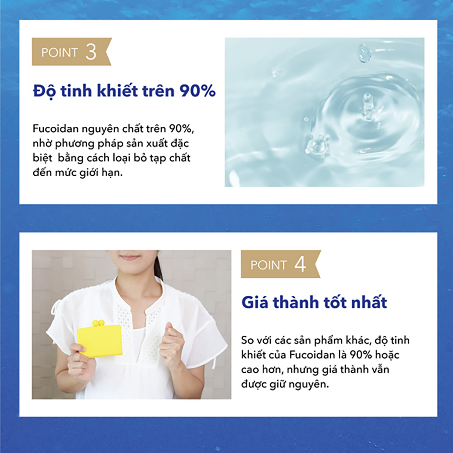 Combo 3 Hộp Fucoidan Nhật Bản Tăng Cường Đề Kháng, Miễn Dịch Genki Fami