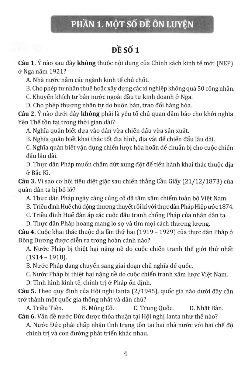 Bộ Đề Tuyển Chọn Ôn Thi Tốt Nghiệp THPT - Bài Thi Khoa Học Xã Hội 2023 - EDU